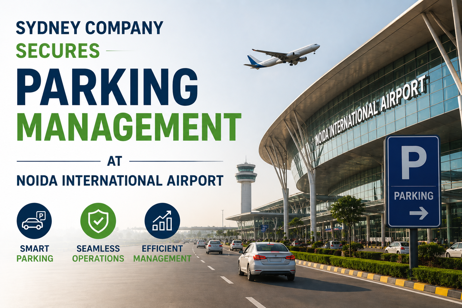 Sydney Company Secures Parking Management at Noida International Airport