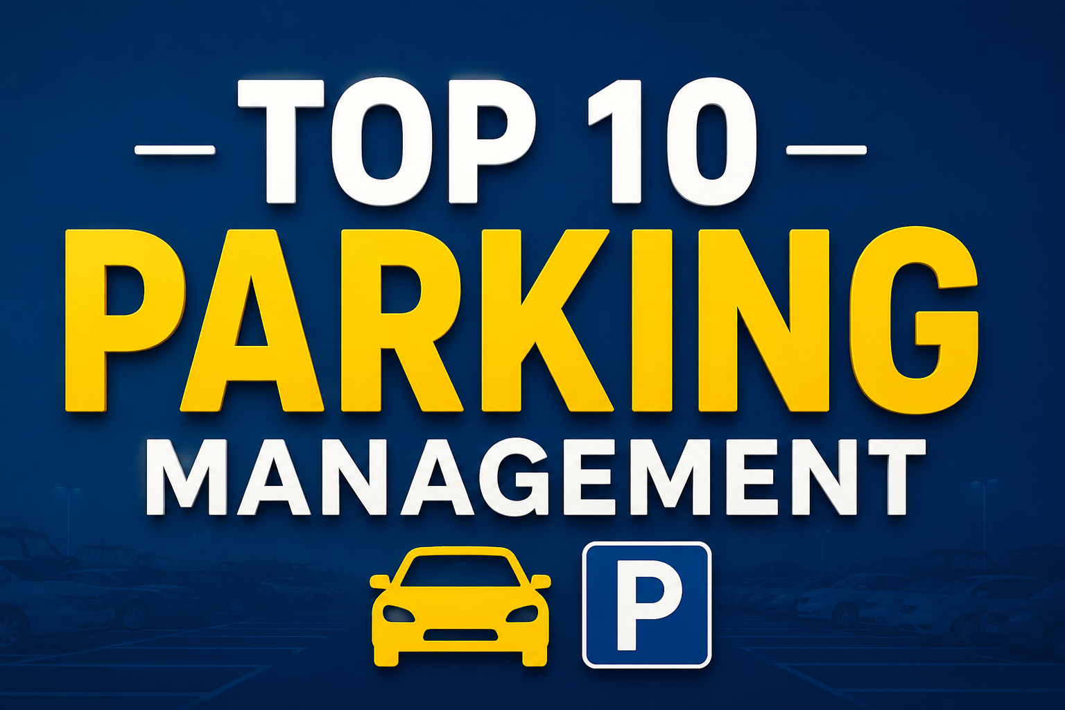 Top 10 Parking Management Solution Providers in India 2026